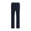 Gucci Blue Polyester Casual Pants