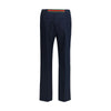 Gucci Blue Polyester Casual Pants