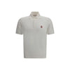 Brunello Cucinelli White Cotton Polo Shirt