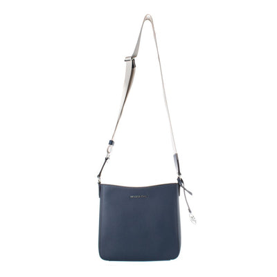 Michael Kors Blue Canvas Crossbody Bag