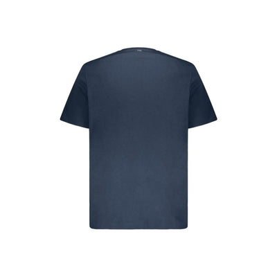 Herno Blue Cotton T-Shirt