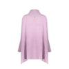 Herno Purple Virgin Wool Poncho