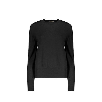 Herno Black Virgin Wool Sweatshirt