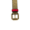 Borbonese Beige Polyvinyl Women Belt