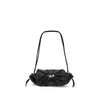 Diesel Black Calf Leather Bos Taurus Shoulder Bag