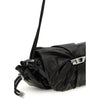 Diesel Black Calf Leather Bos Taurus Shoulder Bag
