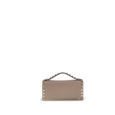 Valentino Garavani Beige Calf Leather Bos Taurus Wallet