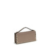 Valentino Garavani Beige Calf Leather Bos Taurus Wallet