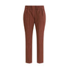 Brunello Cucinelli Multicolor Cotton Casual Pants