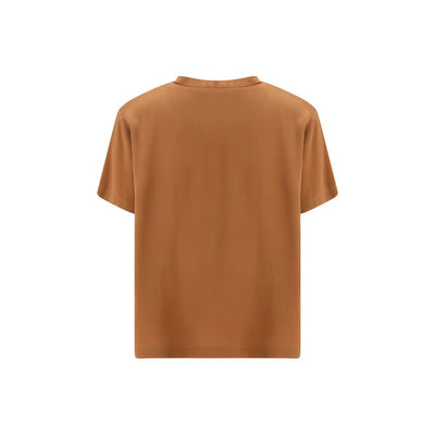 Fabiana Filippi Beige Viscose T-Shirt