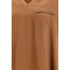 Fabiana Filippi Beige Viscose T-Shirt