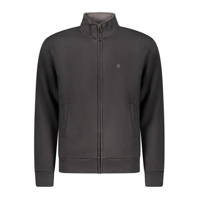 Coveri Moving Black Cotton Men Sweatshirt