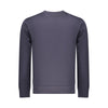 Coveri Moving Blue Cotton Men Sweatshirt