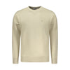 Coveri Moving Beige Cotton Men's Sweatshirt