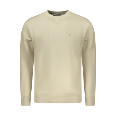 Coveri Moving Beige Cotton Men's Sweatshirt