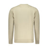 Coveri Moving Beige Cotton Men's Sweatshirt