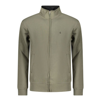 Coveri Moving Verde Cotton Men Sweatshirt