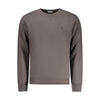 Coveri Moving Grigio Cotton Men Sweatshirt