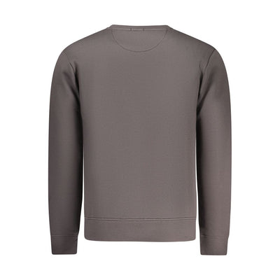 Coveri Moving Grigio Cotton Men Sweatshirt