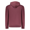 Coveri Moving Red Cotton Men's Hooded Sweatshirt