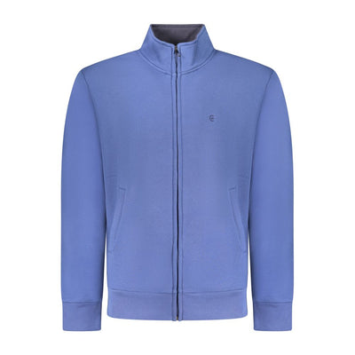 Coveri Moving Blu Cotton Men Sweatshirt