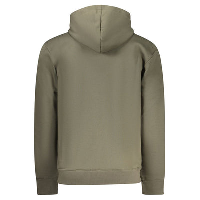 Coveri Moving Verde Cotton Men Sweatshirt
