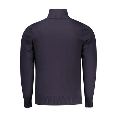 Coveri Moving Blue Viscose Men Sweater