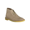 Clarks Beige Leather Mens Boot