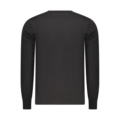Coveri Moving "Black Viscosa Mens Sweater"