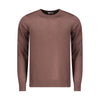 Coveri Moving Marrone Viscosa Mens Sweater
