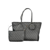 Guess Jeans Grigio Poliuretano Women Handbag
