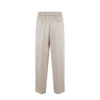 Herno Beige Acetate Casual Pants