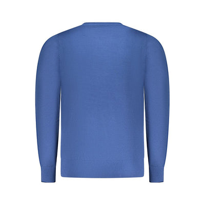Coveri Moving Blue Viscose Men's Sweater