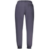 Coveri Moving Blue Cotton Men's Sweatpants