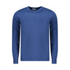 Coveri Moving Blue Viscose Men's Sweater