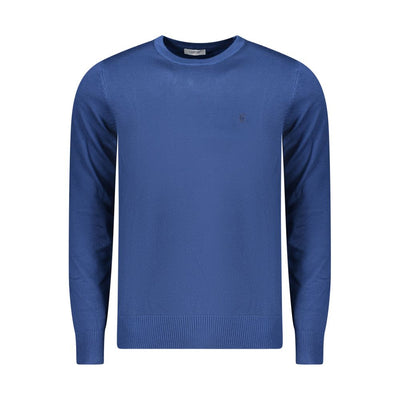 Coveri Moving Blue Viscose Men's Sweater