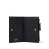 Valentino Garavani Black Calfskin Cardholder