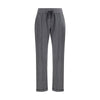 Brunello Cucinelli Gray Cotton Casual Pants