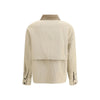 Brunello Cucinelli Beige Cotton Coat