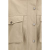 Brunello Cucinelli Beige Cotton Coat