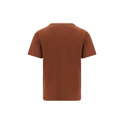 Brunello Cucinelli Brown Cotton T-Shirt
