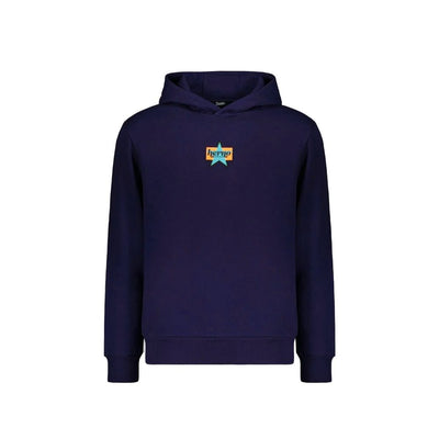 Herno Blue Cotton Sweatshirt