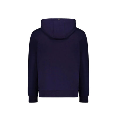 Herno Blue Cotton Sweatshirt