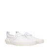 Valentino Garavani White Leather Slip-On Loafers