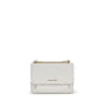Michael Kors White Calf Leather Bos Taurus Wallet