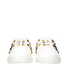 Valentino Garavani White Leather Low Top Sneakers