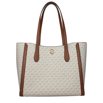 Michael Kors Beige Fabric Shoulder Bag