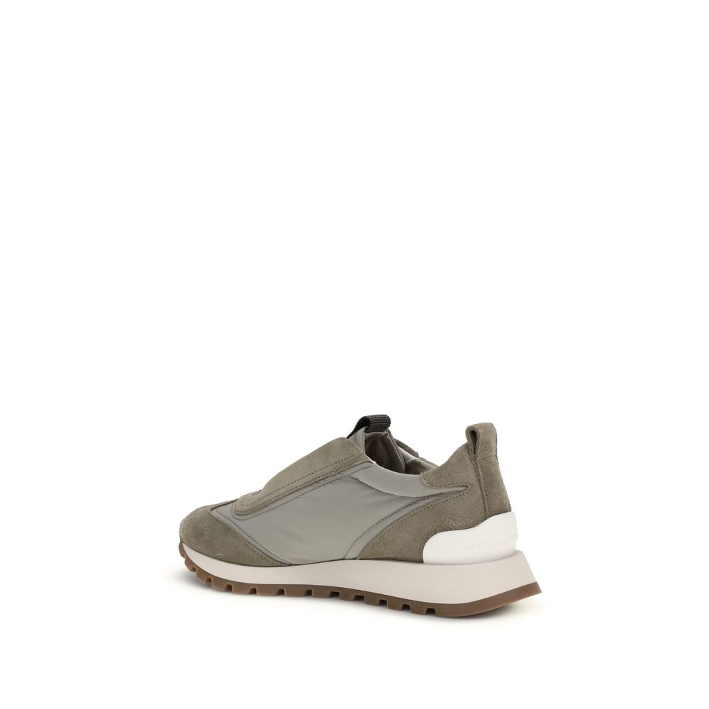 Brunello Cucinelli Bicolor Polyester Sneakers