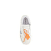 Off-White White Calf Leather Bos Taurus Athletic Sneakers