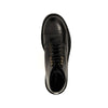 Dolce & Gabbana Black Calfskin Lace-Up Boots